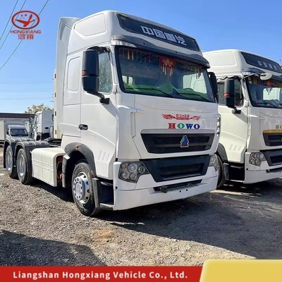 Shandong Sinotruk HOWO T7 Tractor Truck with Front One Diesel Engine and 12.00r20 Tires
