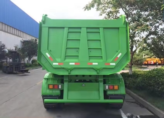60 Tons U Shape Rear Tipper Trailers /Tri-Axles End Dump Tipping Semi Truck Trailer