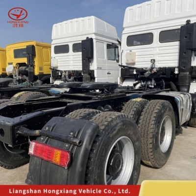 GCC Certified HOWO T7 LNG CNG Cascade Trailer Tractor Truck with Engine Capacity＞8L