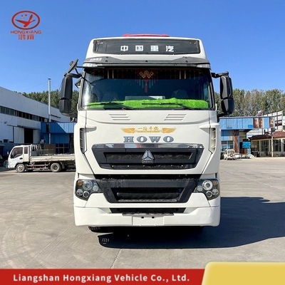 GCC Certified HOWO T7 LNG CNG Cascade Trailer Tractor Truck with Engine Capacity＞8L
