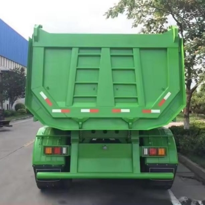 60 Tons U Shape Rear Tipper Trailers /Tri-Axles End Dump Tipping Semi Truck Trailer