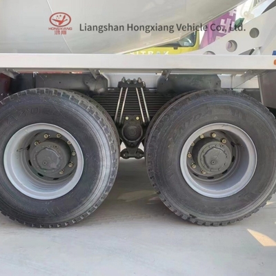 3.5m3 Small Articulated Self Loading Concrete Mixer Truck with 4 Axles and Manual Window