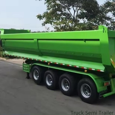 40 50 60 Ton U-Shaped End Rear Tipper Dump Semi Truck Trailers Customization for Your