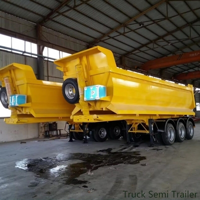 40 50 60 Ton U-Shaped End Rear Tipper Dump Semi Truck Trailers Customization for Your