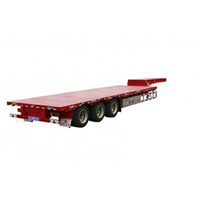 Grade Heavy Duty 60 Tons 80 Tons Transport 4 Axles Lower Body Low Bed Trailer Trucks
