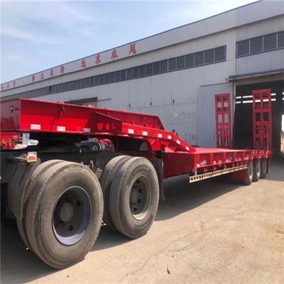 Cross Arm Type Suspension Systems Flatbed Trailer for Pickup Trucks 13500X3000X1550 mm