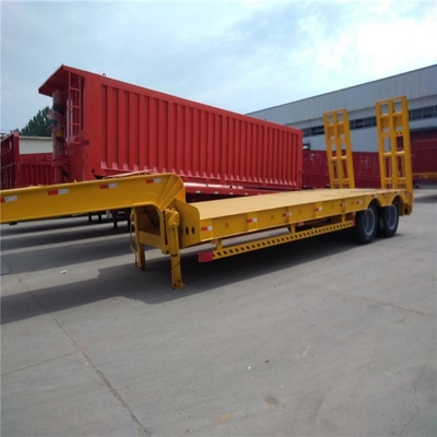 Cross Arm Type Suspension Systems Flatbed Trailer for Pickup Trucks 13500X3000X1550 mm