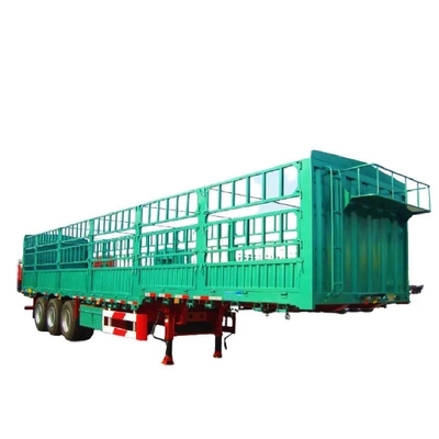 3axle 50 Ton Sidewall Fence Freight Truck Trailer Semi Trailer with Customization
