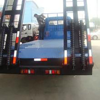 Made 3 Axles Low Bed Trailer 40FT Lowboy Semi Trailer with 12r22.5 Tires and Iron Frame
