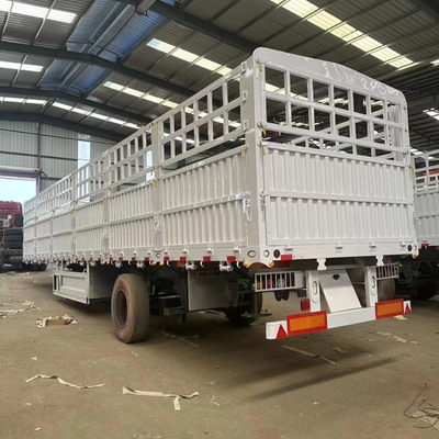 Customization 3 Axis Fence Cargo Semi Trailer for Pig Cattle Sheep Livestock Transport