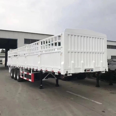 40-100 Tons Bulk Cargo Transport Fence Semi-Trailer with Light Duty Suspension System