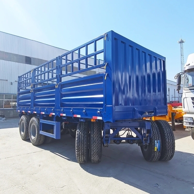 2 Axis Sidewall Fence Semi Trailer for Versatile and Flexible Cargo Transport