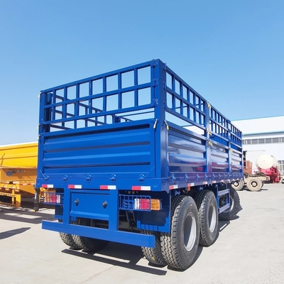 2 Axis Sidewall Fence Semi Trailer for Versatile and Flexible Cargo Transport