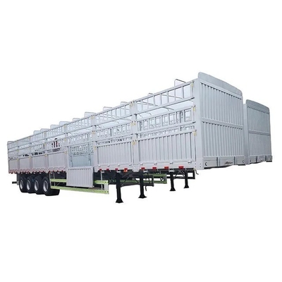 4 Axis Side Wall Trailer Fence Cargo Semi-Trailer with Light Duty Grade Affordable