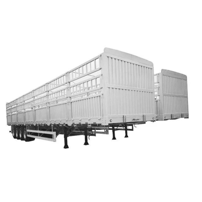 4 Axis Side Wall Trailer Fence Cargo Semi-Trailer with Light Duty Grade Affordable