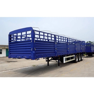 3-Axle 40-Foot Sidewall Trailer 40-100 Ton Fence Cargo Semi-Trailer within Light Duty