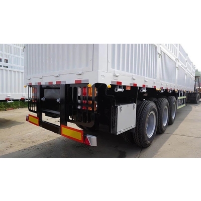 3-Axle 40-Foot Sidewall Trailer 40-100 Ton Fence Cargo Semi-Trailer within Light Duty