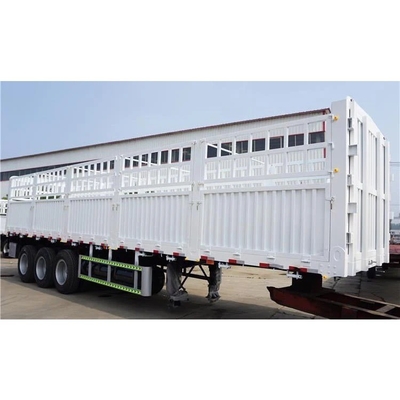 3-Axle 40-Foot Sidewall Trailer 40-100 Ton Fence Cargo Semi-Trailer within Light Duty