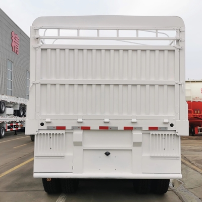 3-Axle 40-Foot Sidewall Trailer 40-100 Ton Fence Cargo Semi-Trailer with Self-dumping