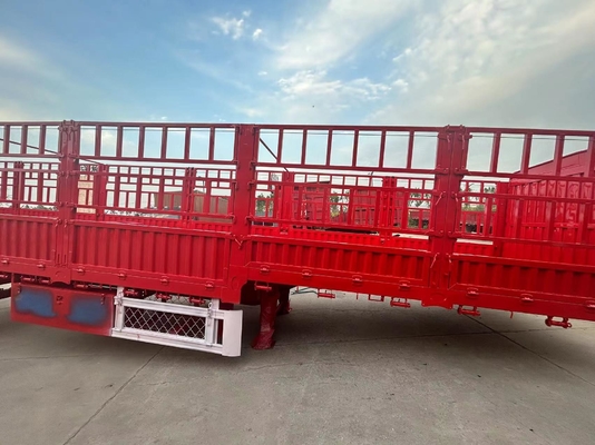 Secure Transportation Semi-Trailer with 3-Axis Fence Cross Arm Type Tread 1820mm