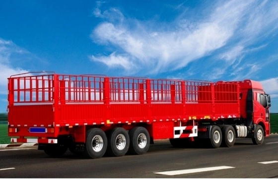 ABS Anti-lock Braking System Livestock Cargo Trailer for Cattle and Sheep Transport
