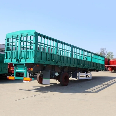 Van-Type 3 Axles 40t Folding Fence Cargo Side Wall Sheep Semi Trailer for Performance