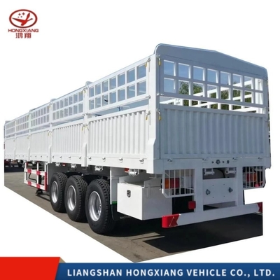 3 Axle 40FT Warehouse Type Side Wall Fence Semi Trailer Top Tarpaulin Fence Cargo Semi-Trailer