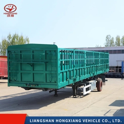 Manufacture 40FT Side Wall Cargo Fence Semi Trailer with ABS Anti-lock Braking System