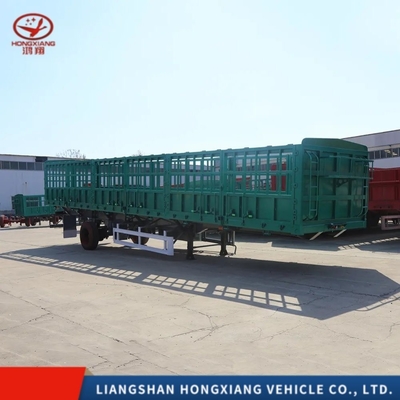 Manufacture 40FT Side Wall Cargo Fence Semi Trailer with ABS Anti-lock Braking System