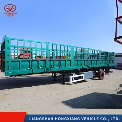 Manufacture 40FT Side Wall Cargo Fence Semi Trailer with ABS Anti-lock Braking System