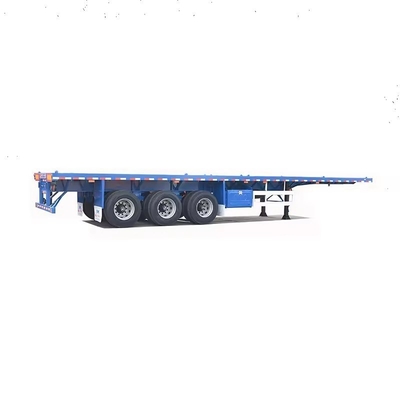 3 Year After-sales Service Second Hand 4 Axle 40t Low Flatbed Trailer Dolly Low Bed