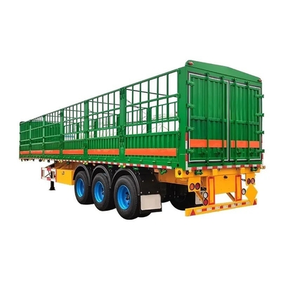 3 Axle 60ton Cargo Side Wall Fence Semi-Trailer Made in Truck Trailers Semi-Trailer