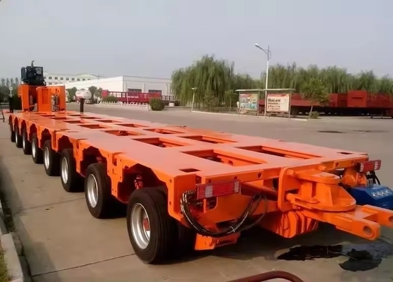 3-Axle 10m-15m Low Bed Trailer Heavy Tractor Flatbed Semi Trailer for Heavy Equipment