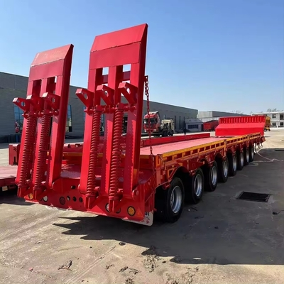 Mac Pherson Type Flatbed Truck Low Bed Car Dolly Trailer with Two Speed Landing Leg