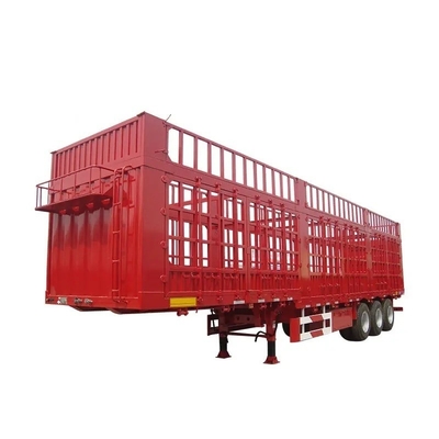 1 Year After-sales Service Van-type Semi-Trailer for Cattle and Livestock Transportation