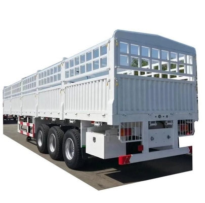 8.12.16 Tire Number Semi-Trailer 60tons Side Wall Cargo Trailer Fence Cargo Trailer