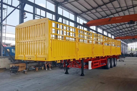Customization Assurance Fence Side Wall Pile High Fence Semi-Trailer Pile Type Semi-Trailer