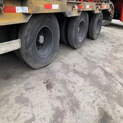 Skeletal Low Bed Loader Semi-S 40FT 20FT Trucks Container Carrier Trailer for Durable