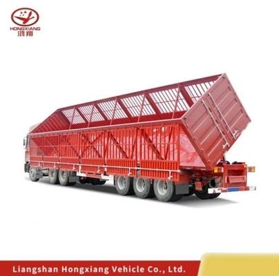 ABS Anti-lock Braking System Traktor Dump Trailer Customized Side Tipper Semi Trailers