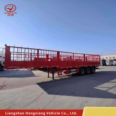 Fence Side Wall Pile High Fence Semi-Trailer with Tread 1820mm