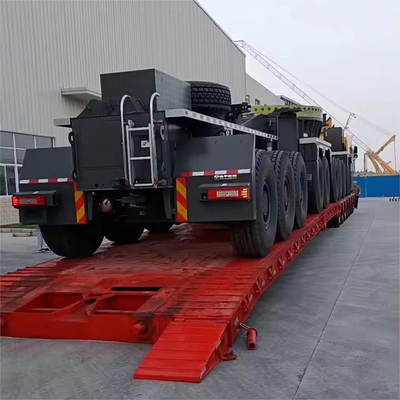 13T Axle 2/3/4/5 Axles 18m 45T Flatbed Extendable Detachable Trailer with Container Lock