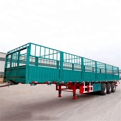 Tread 1820mm Best Seller Cattle Sheep Transport Cargo 3axles 4xles Fence Semi Trailer