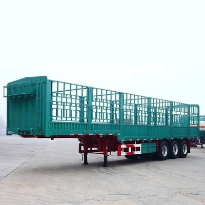 40FT Semi Trailer Curtain Side for Light Duty Grade Flatbed Container Customization