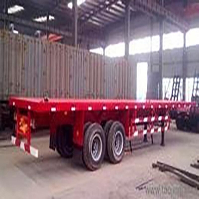 Lowboy Semi Trailer 60-80t with Foldable Structure and Flatbed Option Included