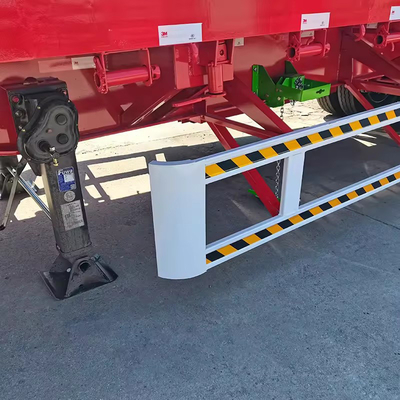 Heavy Duty 3 Axis 4 Axle 60 80 Tons Gooseneck Low Loader Low Bed Lowboy Truck Semi Trailer