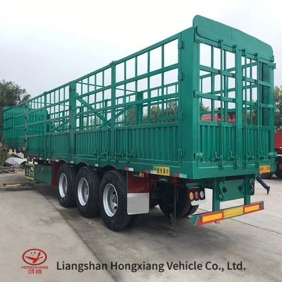 Van-type Fence Trailer Cargo Transport Side Wall Semi Trailer with Customization