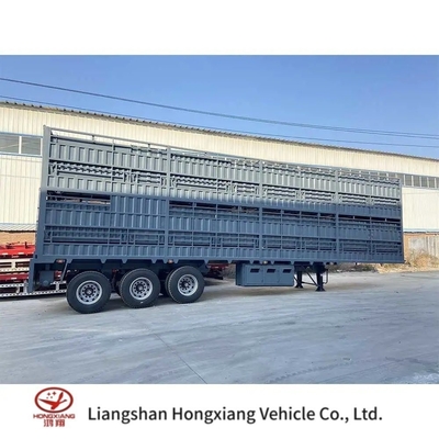 Van-type Fence Trailer Cargo Transport Side Wall Semi Trailer with Customization