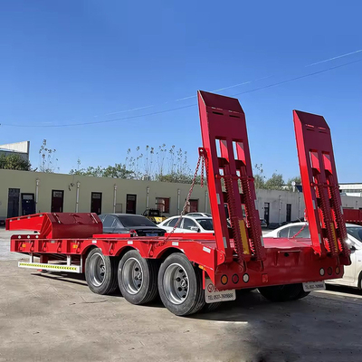 Self-dumping Not Self-dumping Low Bed Semi Trailer Dimensions 13500X3000X1550 mm Made