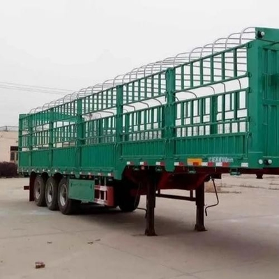 3-Axis Fence Semi-Trailer with Customization Option and 8.12.16 Tire Number
