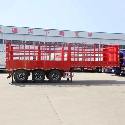 8 Tons Capacity Van-Type Fence Cargo Semi-Trailer for Sturdy and Dependable Hauling